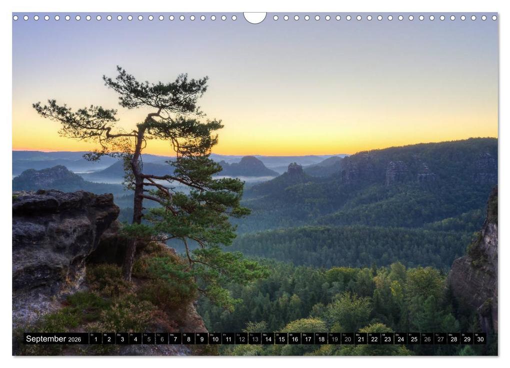Weitere Ansicht: Wunderschönes Elbsandsteingebirge (Wandkalender 2026 DIN A3 quer), CALVENDO Monatskalender | Michael Valjak, Calvendo