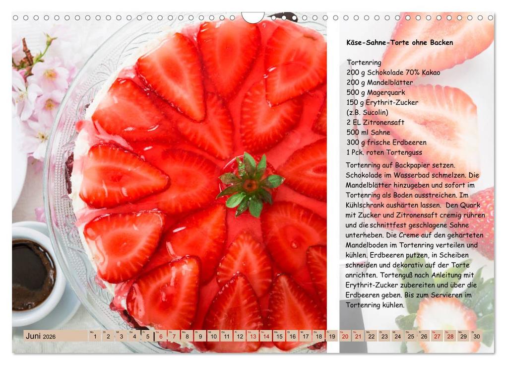Weitere Ansicht: Low Carb 2.0 - Leichte Rezepte zum Selberkochen (Wandkalender 2026 DIN A3 quer), CALVENDO Monatskalender | Carmen Steiner, Calvendo