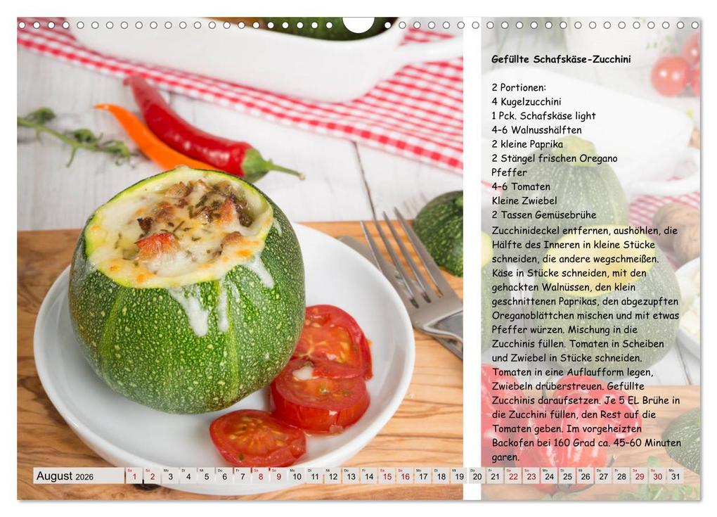 Weitere Ansicht: Low Carb 2.0 - Leichte Rezepte zum Selberkochen (Wandkalender 2026 DIN A3 quer), CALVENDO Monatskalender | Carmen Steiner, Calvendo