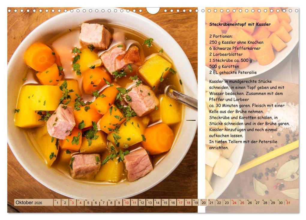 Weitere Ansicht: Low Carb 2.0 - Leichte Rezepte zum Selberkochen (Wandkalender 2026 DIN A3 quer), CALVENDO Monatskalender | Carmen Steiner, Calvendo