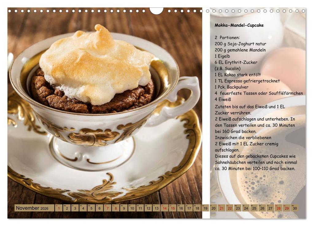 Weitere Ansicht: Low Carb 2.0 - Leichte Rezepte zum Selberkochen (Wandkalender 2026 DIN A3 quer), CALVENDO Monatskalender | Carmen Steiner, Calvendo