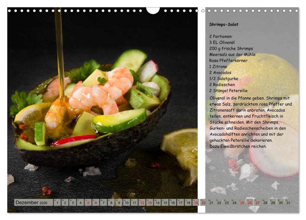 Weitere Ansicht: Low Carb 2.0 - Leichte Rezepte zum Selberkochen (Wandkalender 2026 DIN A3 quer), CALVENDO Monatskalender | Carmen Steiner, Calvendo