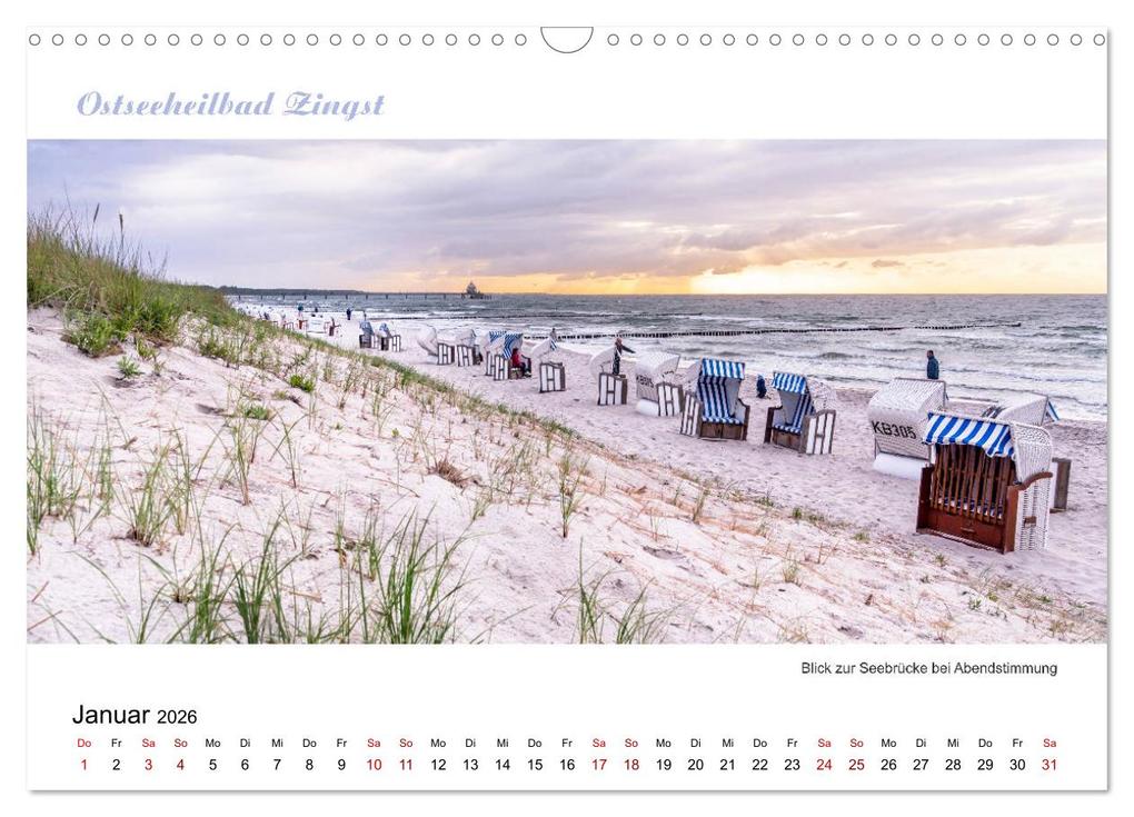 Weitere Ansicht: Panorama-Blick Fischland-Darss-Zingst (Wandkalender 2026 DIN A3 quer), CALVENDO Monatskalender | Andrea Dreegmeyer, Calvendo