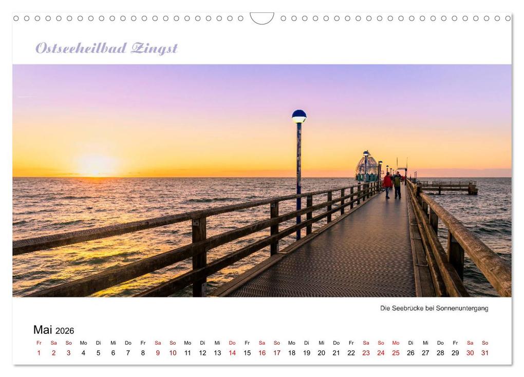 Weitere Ansicht: Panorama-Blick Fischland-Darss-Zingst (Wandkalender 2026 DIN A3 quer), CALVENDO Monatskalender | Andrea Dreegmeyer, Calvendo