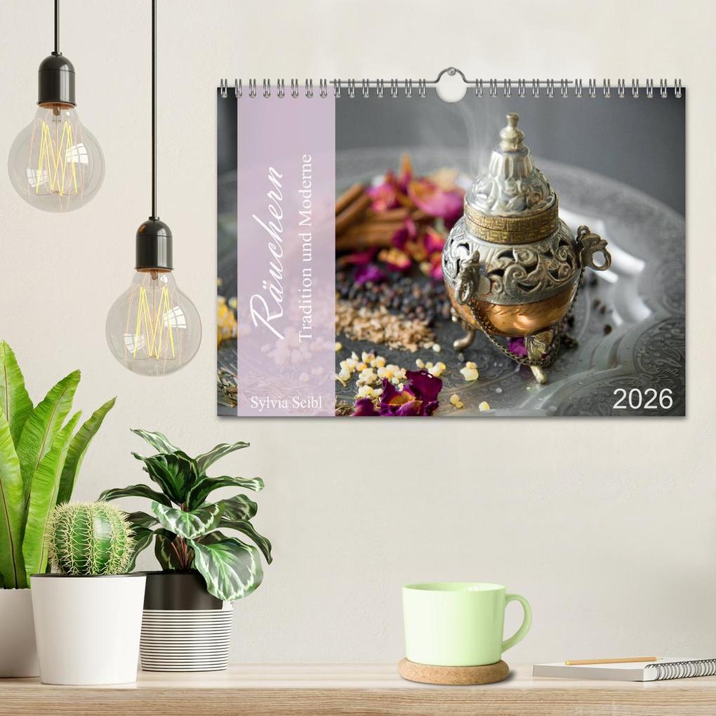 Weitere Ansicht: Räuchern Tradition und Moderne (Wandkalender 2026 DIN A4 quer), CALVENDO Monatskalender | CrystalLights by Sylvia Seibl, Calvendo, Sylvia Seibl