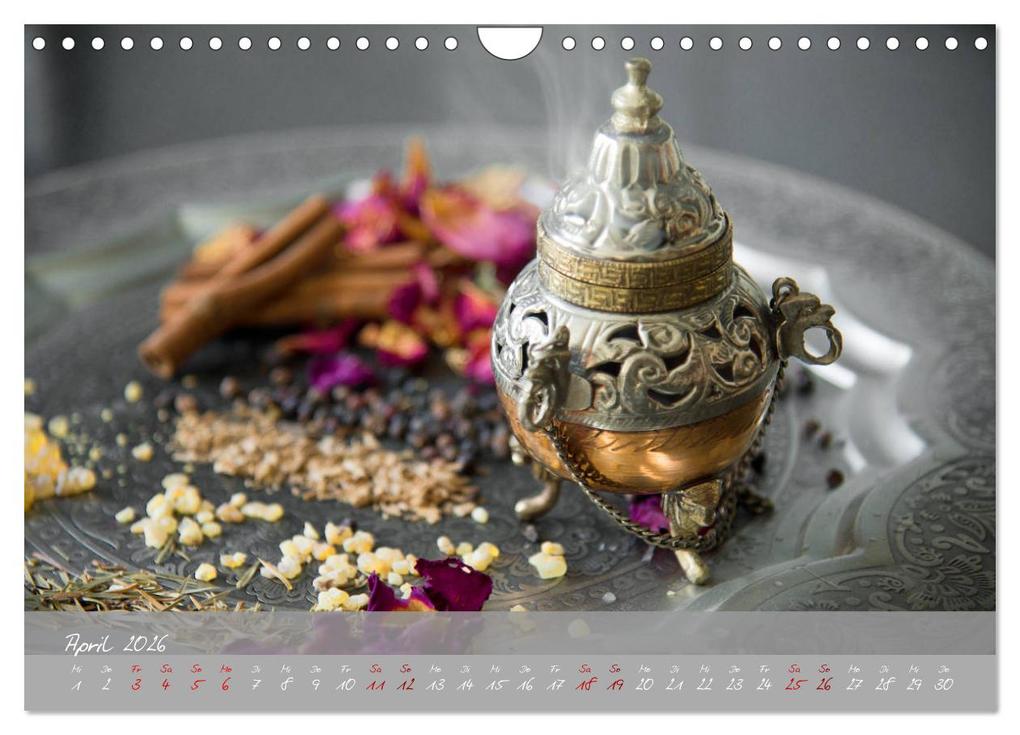 Weitere Ansicht: Räuchern Tradition und Moderne (Wandkalender 2026 DIN A4 quer), CALVENDO Monatskalender | CrystalLights by Sylvia Seibl, Calvendo, Sylvia Seibl