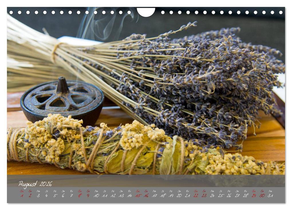 Weitere Ansicht: Räuchern Tradition und Moderne (Wandkalender 2026 DIN A4 quer), CALVENDO Monatskalender | CrystalLights by Sylvia Seibl, Calvendo, Sylvia Seibl