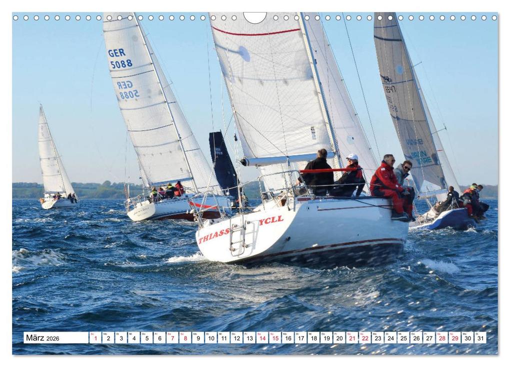 Weitere Ansicht: Leidenschaft Segeln (Wandkalender 2026 DIN A3 quer), CALVENDO Monatskalender | Irk Boockhoff, Calvendo