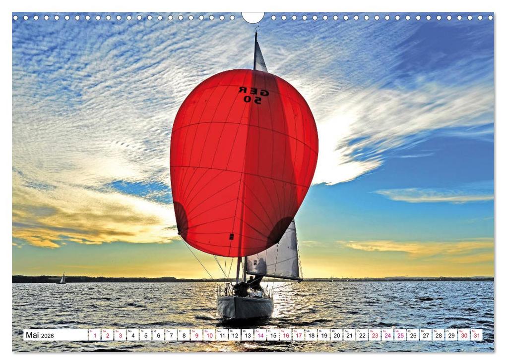 Weitere Ansicht: Leidenschaft Segeln (Wandkalender 2026 DIN A3 quer), CALVENDO Monatskalender | Irk Boockhoff, Calvendo