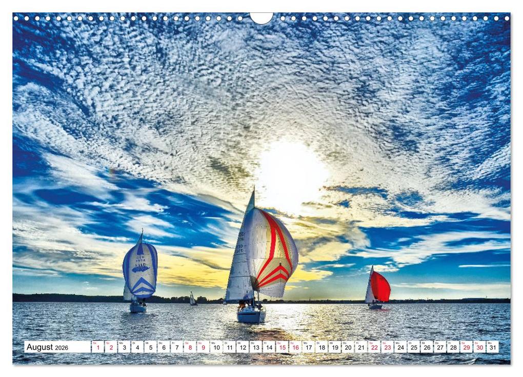Weitere Ansicht: Leidenschaft Segeln (Wandkalender 2026 DIN A3 quer), CALVENDO Monatskalender | Irk Boockhoff, Calvendo
