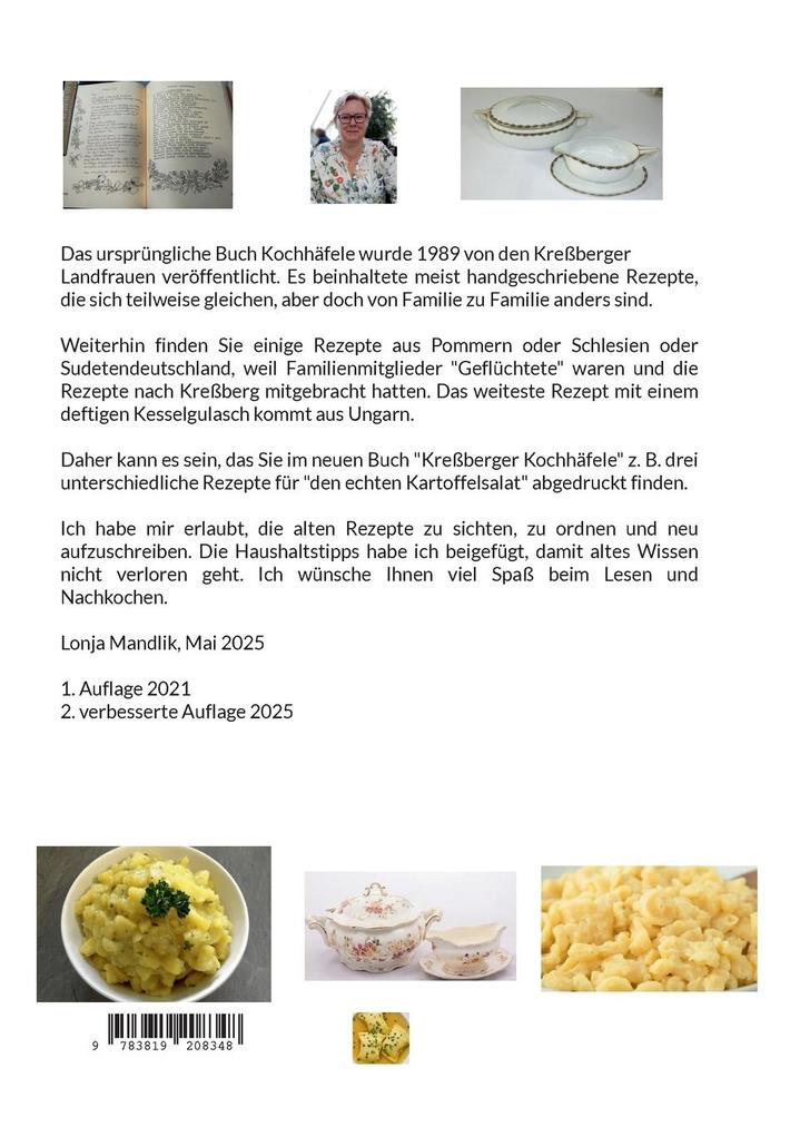 Weitere Ansicht: Kreßberger Kochhäfele | Lonja Mandlik