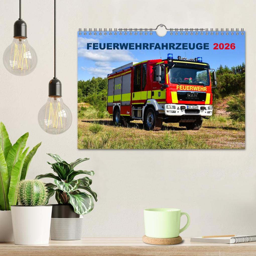 Weitere Ansicht: Feuerwehrfahrzeuge (Wandkalender 2026 DIN A4 quer), CALVENDO Monatskalender | Calvendo, MH Photoart & Medien / Marcus Heinz