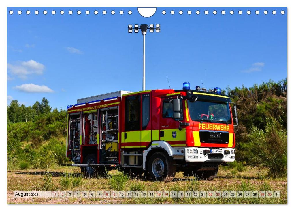Weitere Ansicht: Feuerwehrfahrzeuge (Wandkalender 2026 DIN A4 quer), CALVENDO Monatskalender | Calvendo, MH Photoart & Medien / Marcus Heinz