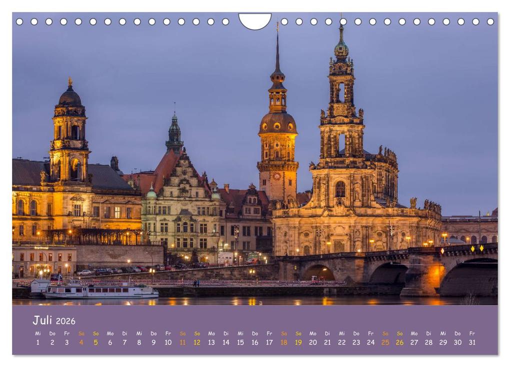 Weitere Ansicht: Elbflorenz - Dresden und Umgebung (Wandkalender 2026 DIN A4 quer), CALVENDO Monatskalender | Calvendo, Sergej Zinoviev