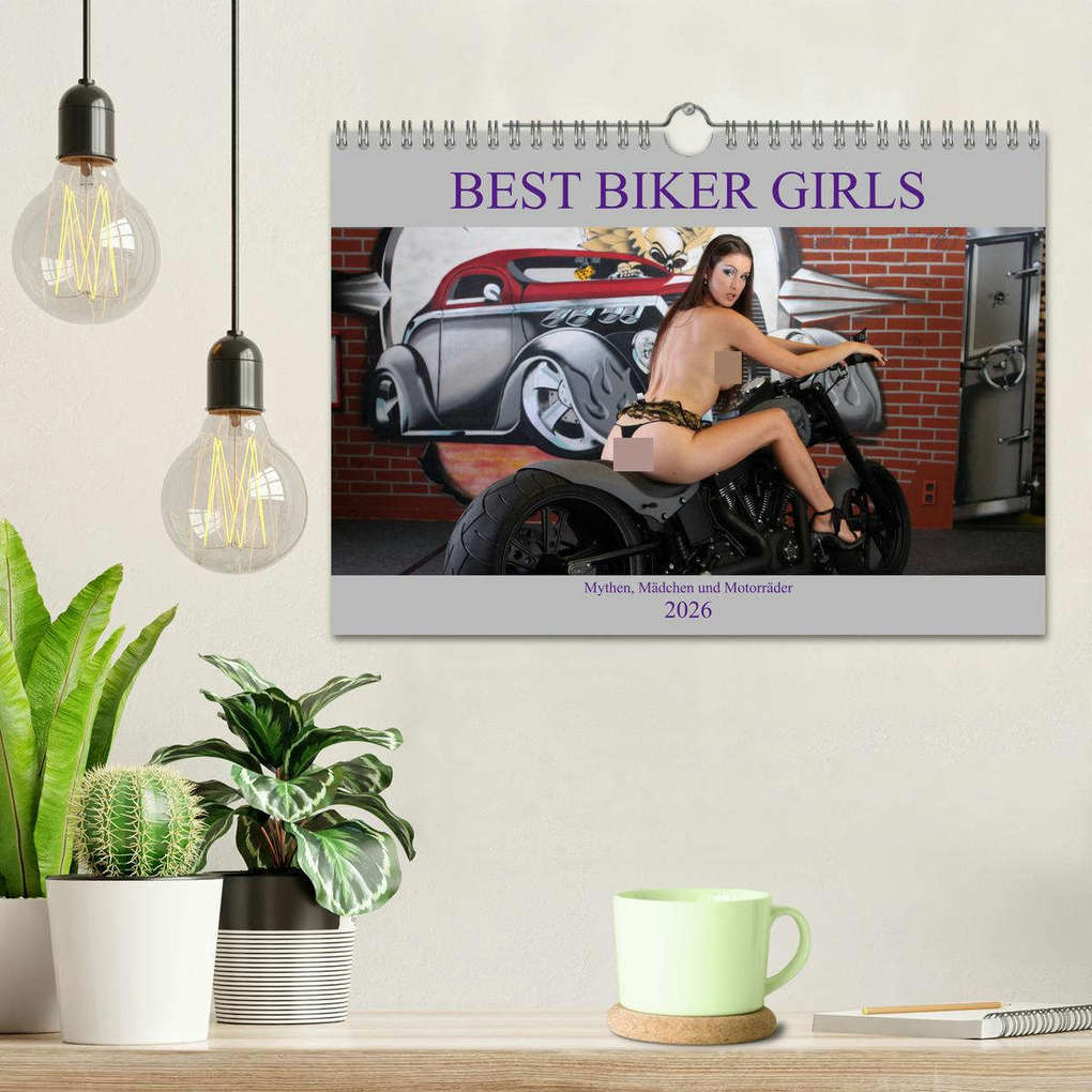 Weitere Ansicht: Best Biker Girls (Wandkalender 2026 DIN A4 quer), CALVENDO Monatskalender | Calvendo, Andreas Comandante