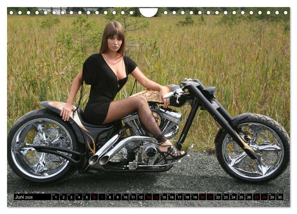 Weitere Ansicht: Best Biker Girls (Wandkalender 2026 DIN A4 quer), CALVENDO Monatskalender | Calvendo, Andreas Comandante