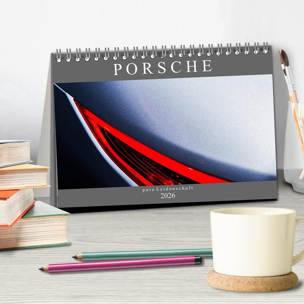 Weitere Ansicht: Porsche - pure Leidenschaft (Tischkalender 2026 DIN A5 quer), CALVENDO Monatskalender | Calvendo, Peter Schürholz