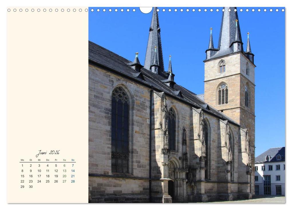 Weitere Ansicht: Saalfeld an der Saale - mein Streifzug durch die historische Altstadt (Wandkalender 2026 DIN A3 quer), CALVENDO Monatskalender | Calvendo, Jana Thiem-Eberitsch