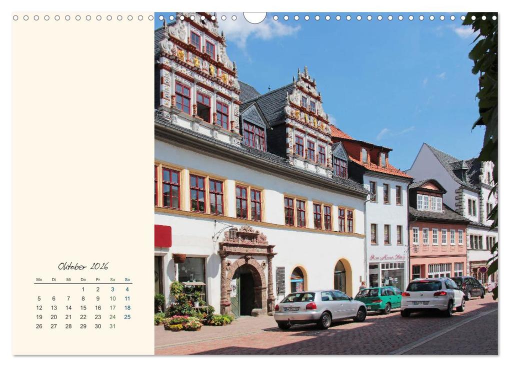 Weitere Ansicht: Saalfeld an der Saale - mein Streifzug durch die historische Altstadt (Wandkalender 2026 DIN A3 quer), CALVENDO Monatskalender | Calvendo, Jana Thiem-Eberitsch