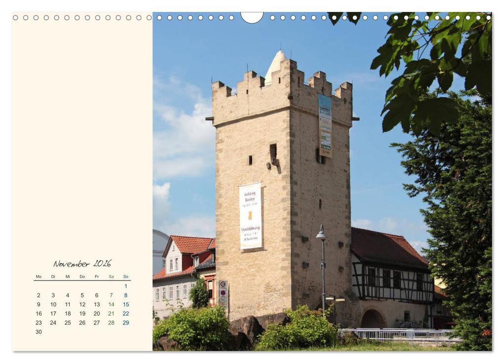 Weitere Ansicht: Saalfeld an der Saale - mein Streifzug durch die historische Altstadt (Wandkalender 2026 DIN A3 quer), CALVENDO Monatskalender | Calvendo, Jana Thiem-Eberitsch