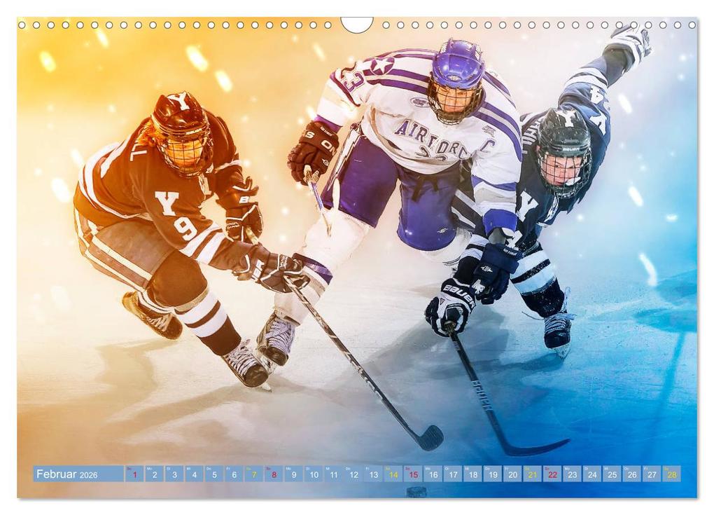 Weitere Ansicht: Eishockey - Fight (Wandkalender 2026 DIN A3 quer), CALVENDO Monatskalender | Calvendo, Peter Roder