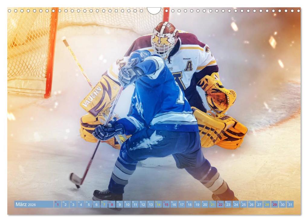 Weitere Ansicht: Eishockey - Fight (Wandkalender 2026 DIN A3 quer), CALVENDO Monatskalender | Calvendo, Peter Roder