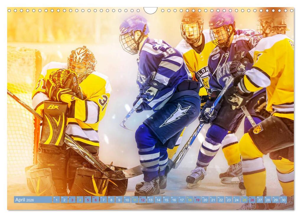 Weitere Ansicht: Eishockey - Fight (Wandkalender 2026 DIN A3 quer), CALVENDO Monatskalender | Calvendo, Peter Roder