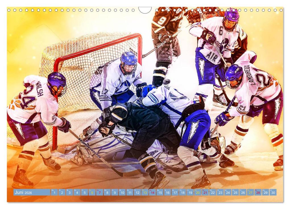 Weitere Ansicht: Eishockey - Fight (Wandkalender 2026 DIN A3 quer), CALVENDO Monatskalender | Calvendo, Peter Roder