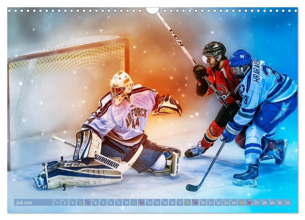 Weitere Ansicht: Eishockey - Fight (Wandkalender 2026 DIN A3 quer), CALVENDO Monatskalender | Calvendo, Peter Roder