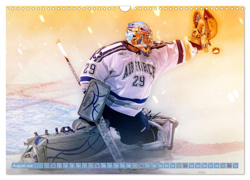 Weitere Ansicht: Eishockey - Fight (Wandkalender 2026 DIN A3 quer), CALVENDO Monatskalender | Calvendo, Peter Roder