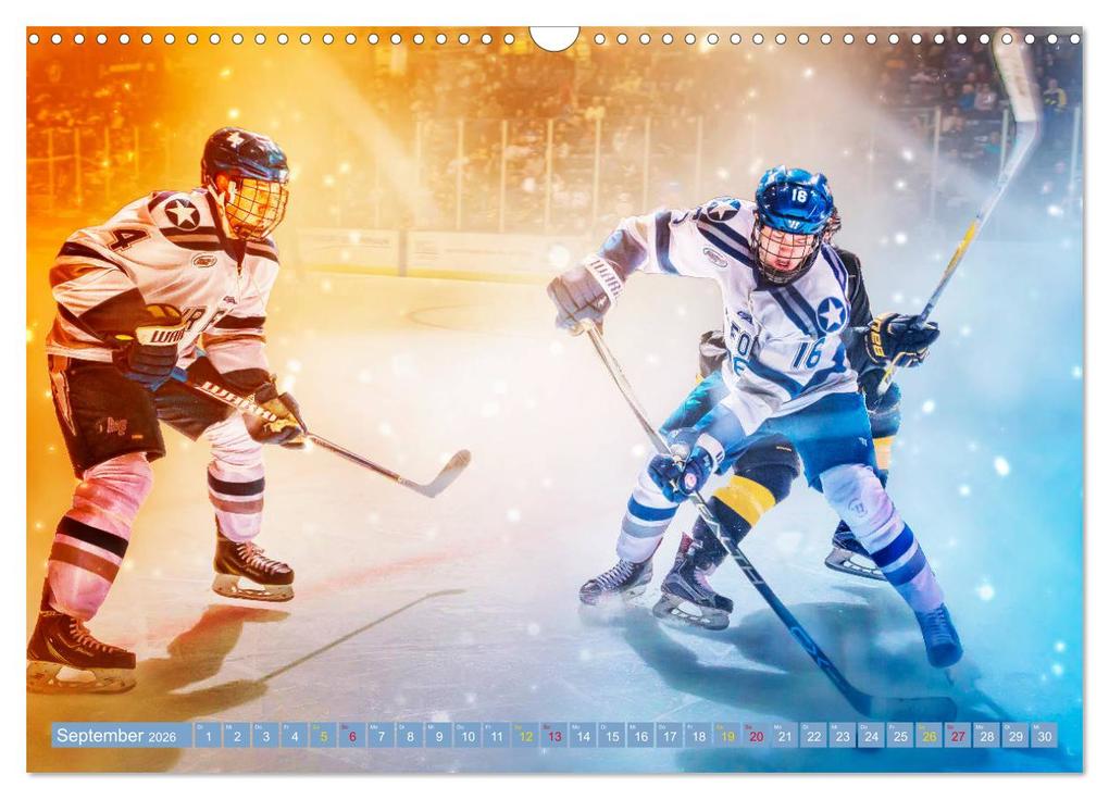 Weitere Ansicht: Eishockey - Fight (Wandkalender 2026 DIN A3 quer), CALVENDO Monatskalender | Calvendo, Peter Roder
