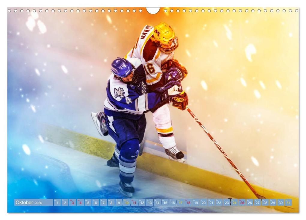 Weitere Ansicht: Eishockey - Fight (Wandkalender 2026 DIN A3 quer), CALVENDO Monatskalender | Calvendo, Peter Roder