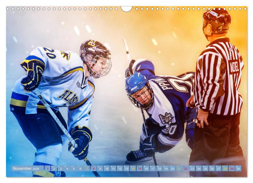Weitere Ansicht: Eishockey - Fight (Wandkalender 2026 DIN A3 quer), CALVENDO Monatskalender | Calvendo, Peter Roder