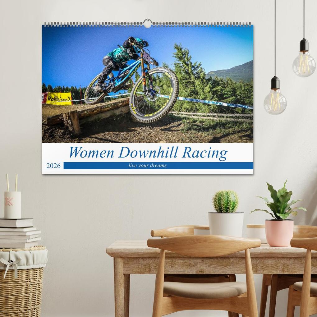Weitere Ansicht: Women Downhill Racing (Wandkalender 2026 DIN A2 quer), CALVENDO Monatskalender | Calvendo, Arne Fitkau