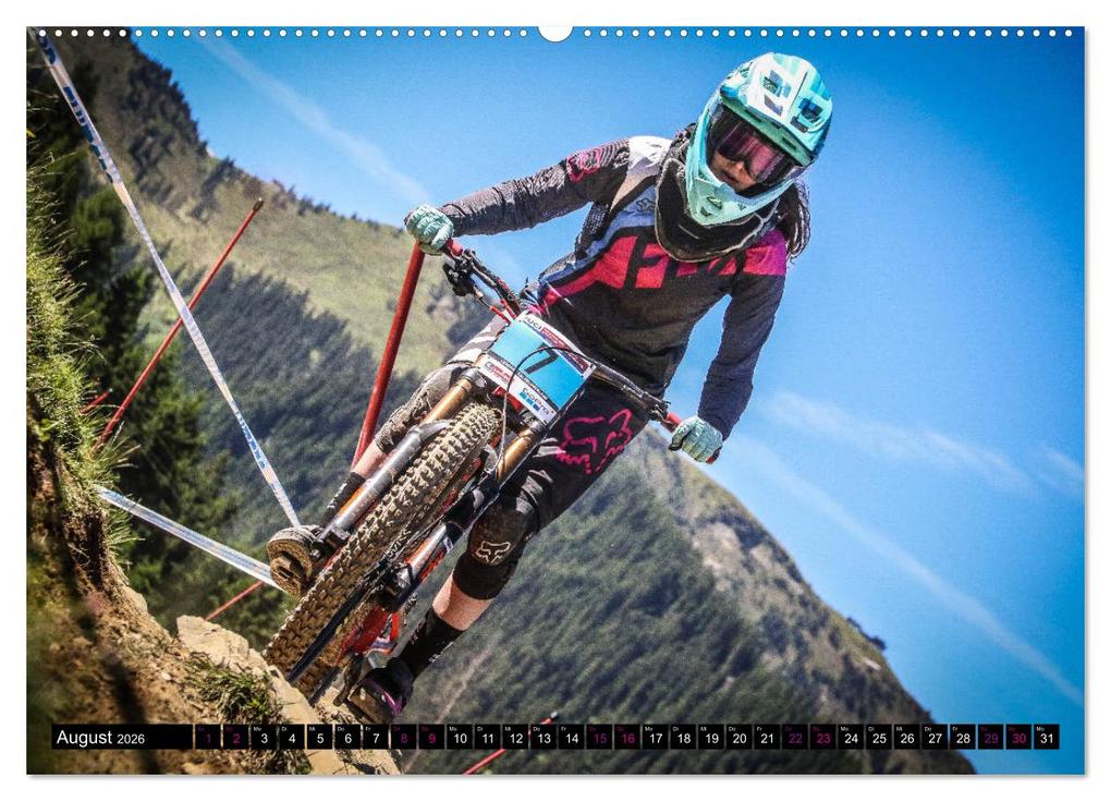 Weitere Ansicht: Women Downhill Racing (Wandkalender 2026 DIN A2 quer), CALVENDO Monatskalender | Calvendo, Arne Fitkau