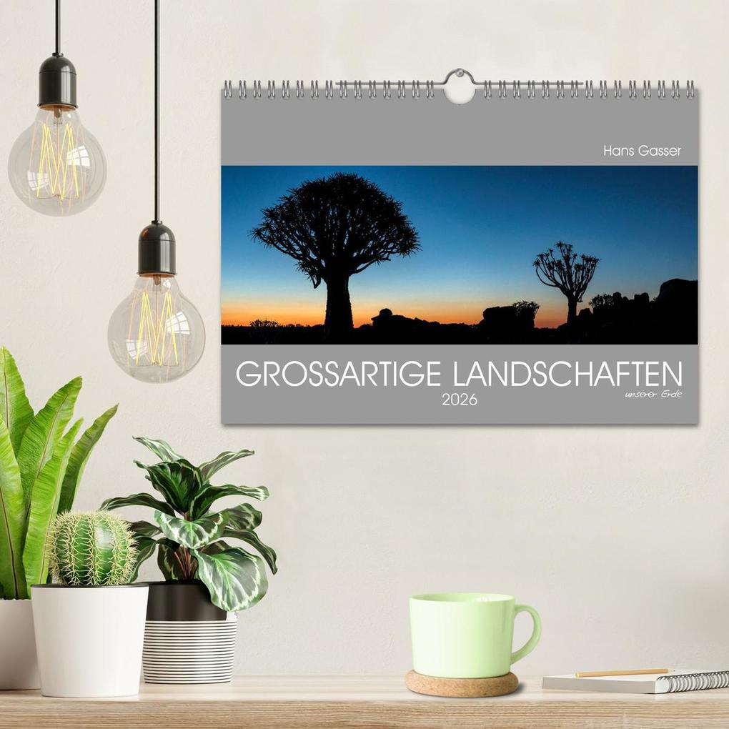 Weitere Ansicht: GROSSARTIGE LANDSCHAFTEN unserer Erde 2026 (Wandkalender 2026 DIN A4 quer), CALVENDO Monatskalender | Calvendo, Hans Gasser - www.hansgasser.com