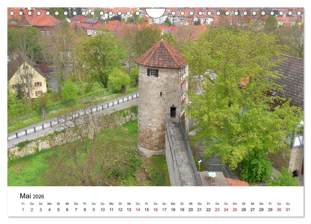 Weitere Ansicht: Mühlhausen in Thüringen - Stadt im Herzen Deutschlands (Wandkalender 2026 DIN A4 quer), CALVENDO Monatskalender | Calvendo, Markus Rein