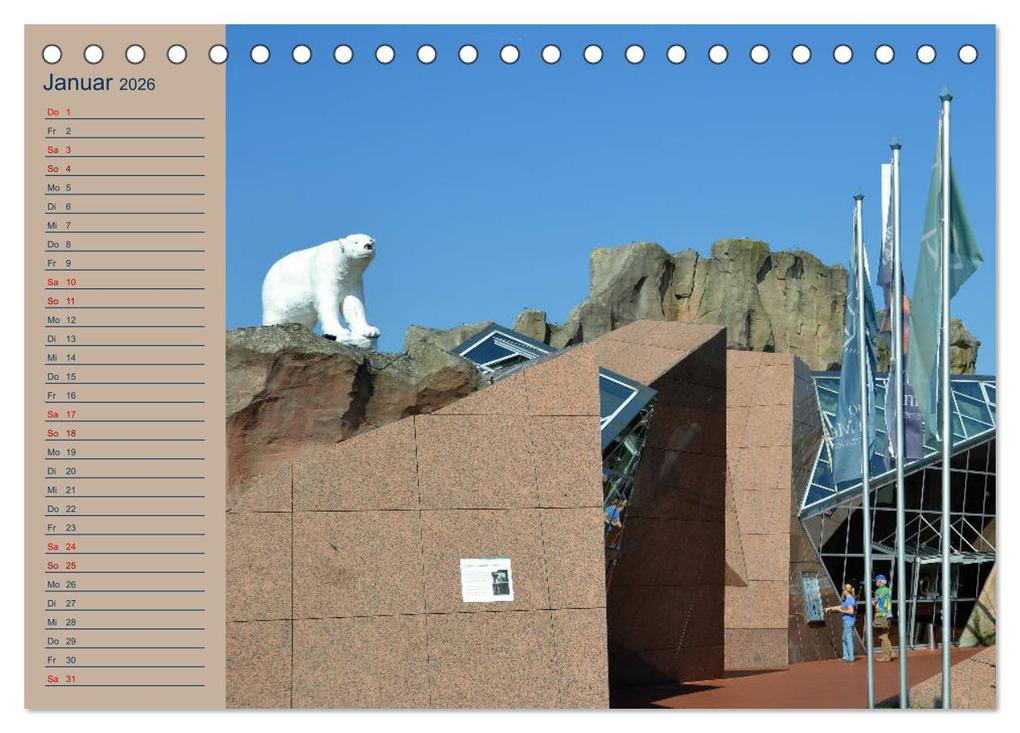 Weitere Ansicht: BREMERHAVEN - 2026 (Tischkalender 2026 DIN A5 quer), CALVENDO Monatskalender | Calvendo, Günther Klünder