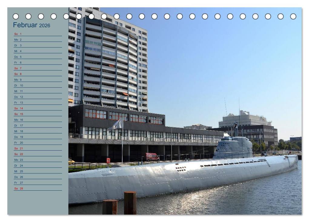 Weitere Ansicht: BREMERHAVEN - 2026 (Tischkalender 2026 DIN A5 quer), CALVENDO Monatskalender | Calvendo, Günther Klünder