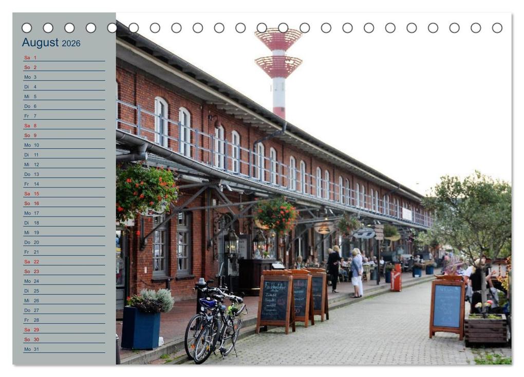 Weitere Ansicht: BREMERHAVEN - 2026 (Tischkalender 2026 DIN A5 quer), CALVENDO Monatskalender | Calvendo, Günther Klünder