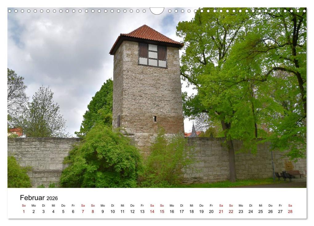 Weitere Ansicht: Mühlhausen in Thüringen - Stadt im Herzen Deutschlands (Wandkalender 2026 DIN A3 quer), CALVENDO Monatskalender | Calvendo, Markus Rein