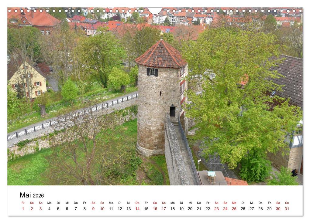 Weitere Ansicht: Mühlhausen in Thüringen - Stadt im Herzen Deutschlands (Wandkalender 2026 DIN A3 quer), CALVENDO Monatskalender | Calvendo, Markus Rein