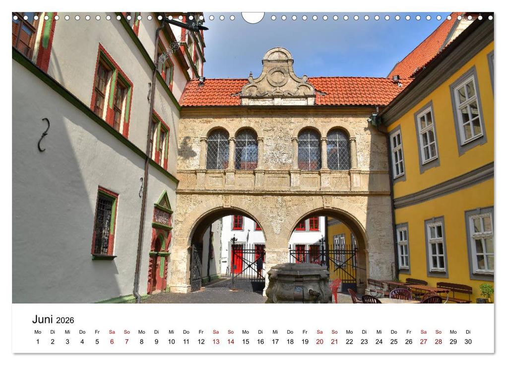 Weitere Ansicht: Mühlhausen in Thüringen - Stadt im Herzen Deutschlands (Wandkalender 2026 DIN A3 quer), CALVENDO Monatskalender | Calvendo, Markus Rein