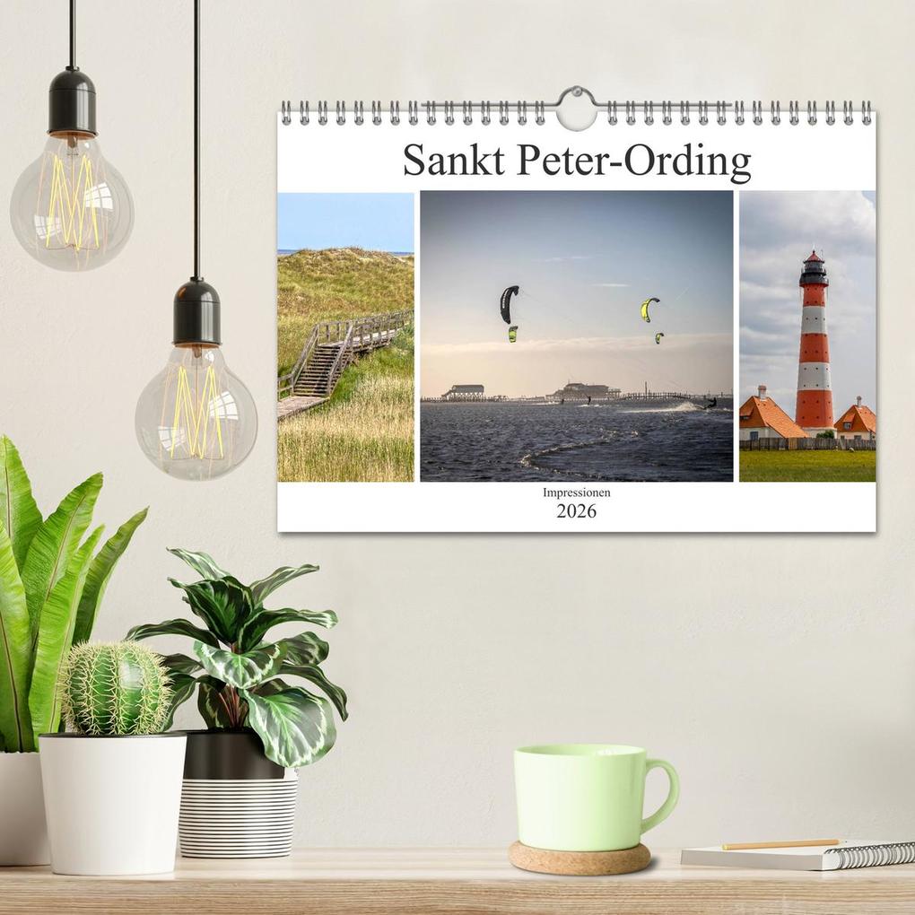 Weitere Ansicht: Impressionen aus Sankt Peter-Ording (Wandkalender 2026 DIN A4 quer), CALVENDO Monatskalender | Calvendo, Schnellewelten, SchnelleWelten SchnelleWelten