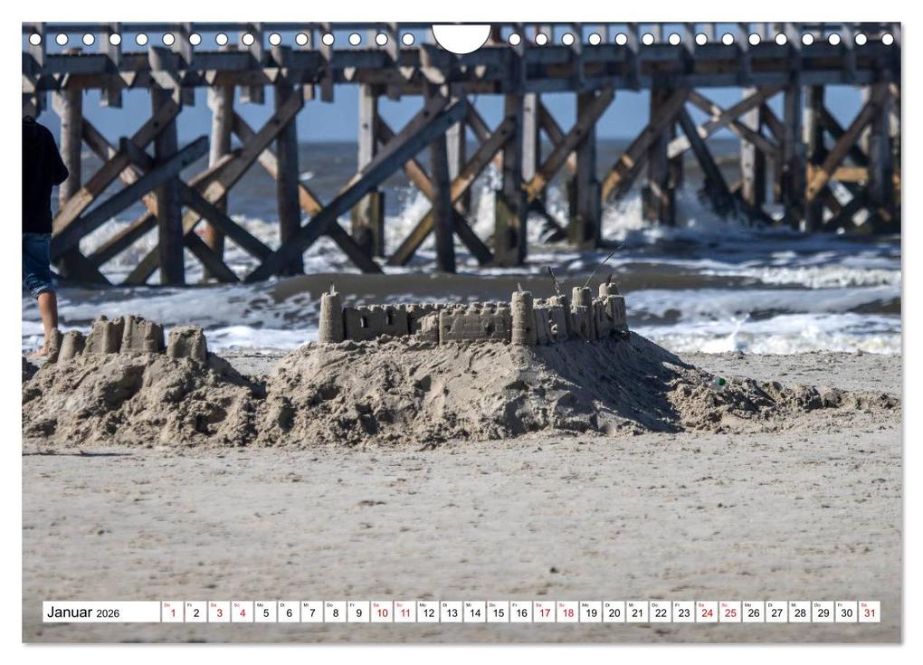 Weitere Ansicht: Impressionen aus Sankt Peter-Ording (Wandkalender 2026 DIN A4 quer), CALVENDO Monatskalender | Calvendo, Schnellewelten, SchnelleWelten SchnelleWelten