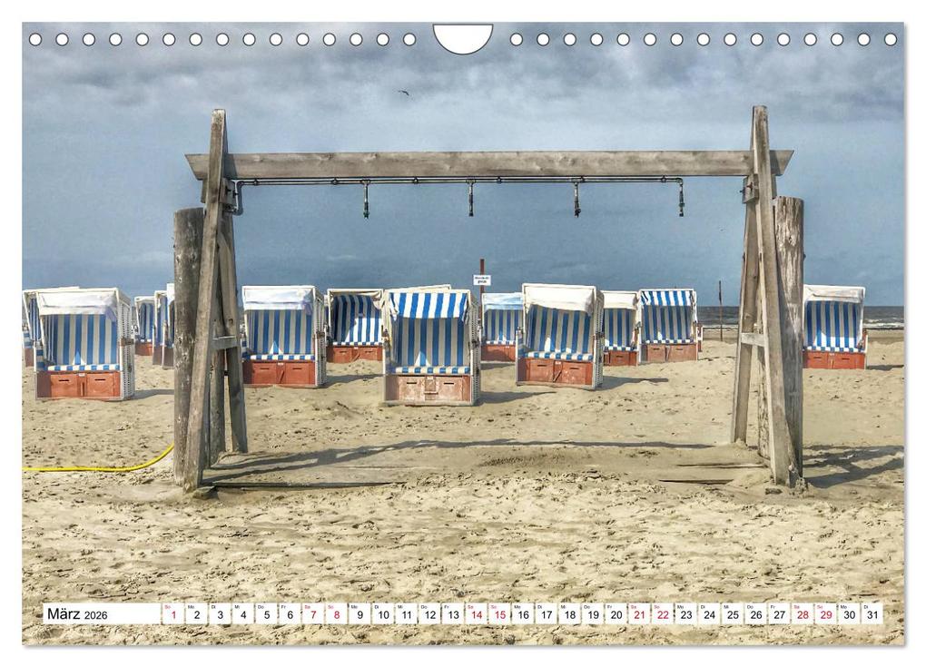 Weitere Ansicht: Impressionen aus Sankt Peter-Ording (Wandkalender 2026 DIN A4 quer), CALVENDO Monatskalender | Calvendo, Schnellewelten, SchnelleWelten SchnelleWelten