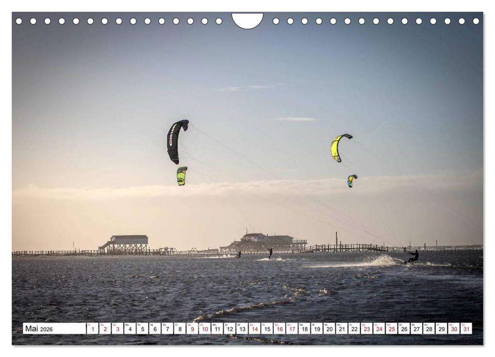 Weitere Ansicht: Impressionen aus Sankt Peter-Ording (Wandkalender 2026 DIN A4 quer), CALVENDO Monatskalender | Calvendo, Schnellewelten, SchnelleWelten SchnelleWelten