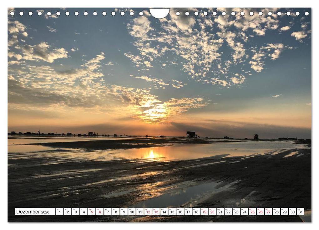 Weitere Ansicht: Impressionen aus Sankt Peter-Ording (Wandkalender 2026 DIN A4 quer), CALVENDO Monatskalender | Calvendo, Schnellewelten, SchnelleWelten SchnelleWelten