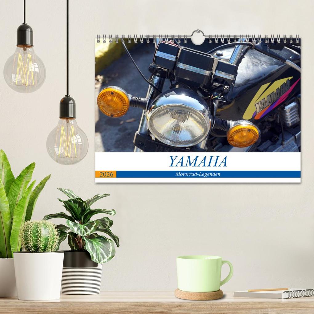 Weitere Ansicht: YAMAHA - Motorrad-Legenden (Wandkalender 2026 DIN A4 quer), CALVENDO Monatskalender | Calvendo, Henning von Löwis of Menar