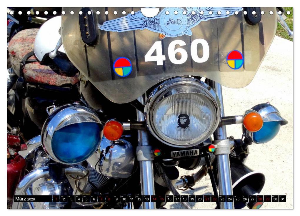 Weitere Ansicht: YAMAHA - Motorrad-Legenden (Wandkalender 2026 DIN A4 quer), CALVENDO Monatskalender | Calvendo, Henning von Löwis of Menar
